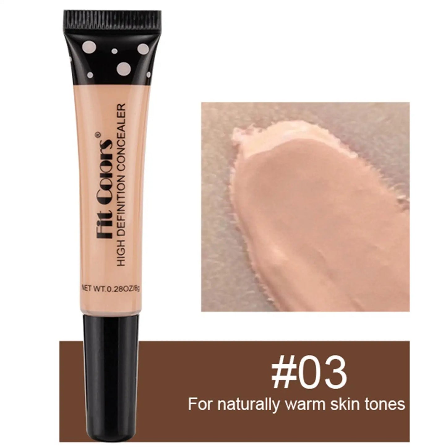 Full Coverage Liquid Concealer – Long-Lasting Smooth Matte Finish