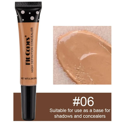 Full Coverage Liquid Concealer – Long-Lasting Smooth Matte Finish