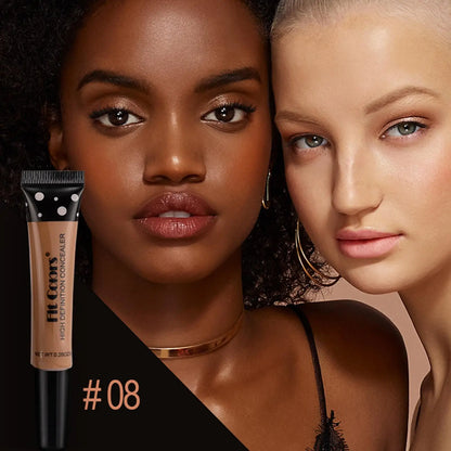 Full Coverage Liquid Concealer – Long-Lasting Smooth Matte Finish