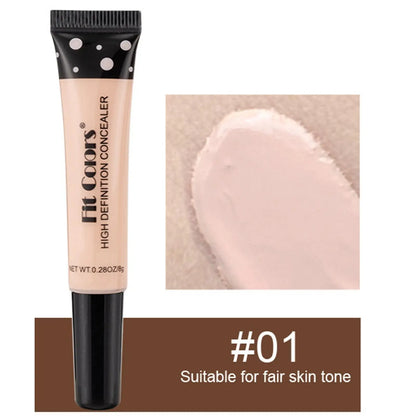 Full Coverage Liquid Concealer – Long-Lasting Smooth Matte Finish