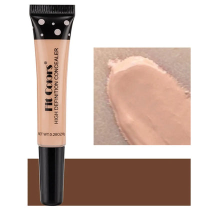 Full Coverage Liquid Concealer – Long-Lasting Smooth Matte Finish