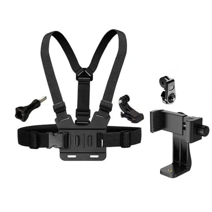 Chest Mount Phone Holder – Hands-Free POV Harness for Filming & Activities
