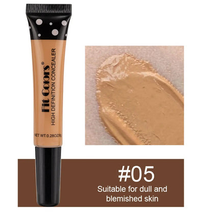 Full Coverage Liquid Concealer – Long-Lasting Smooth Matte Finish